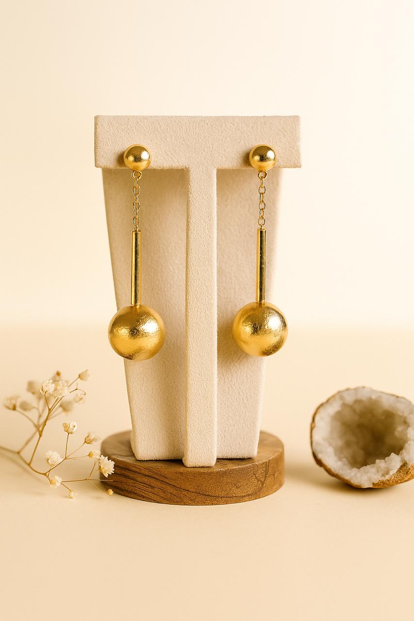 Glamm Sphere Luxe Earrings (Anti-Tarnish)