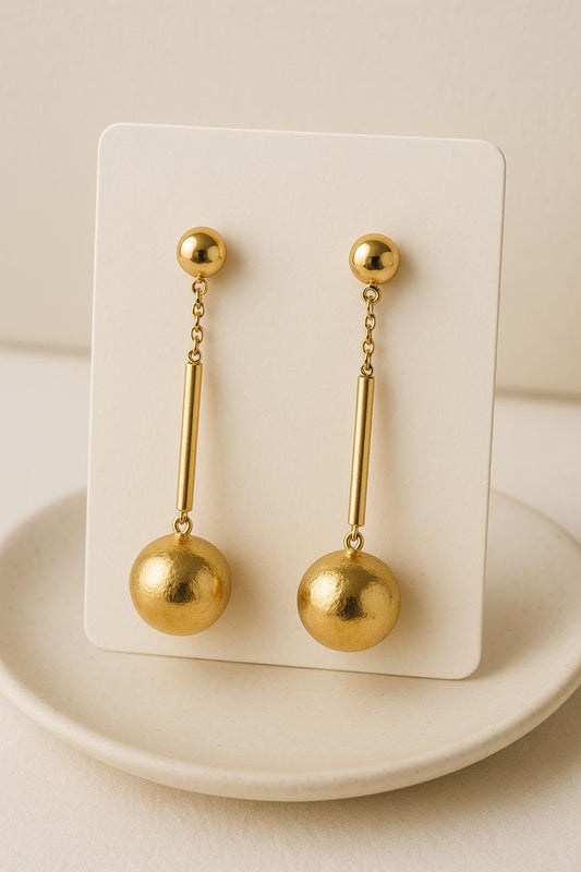 Glamm Sphere Luxe Earrings (Anti-Tarnish)