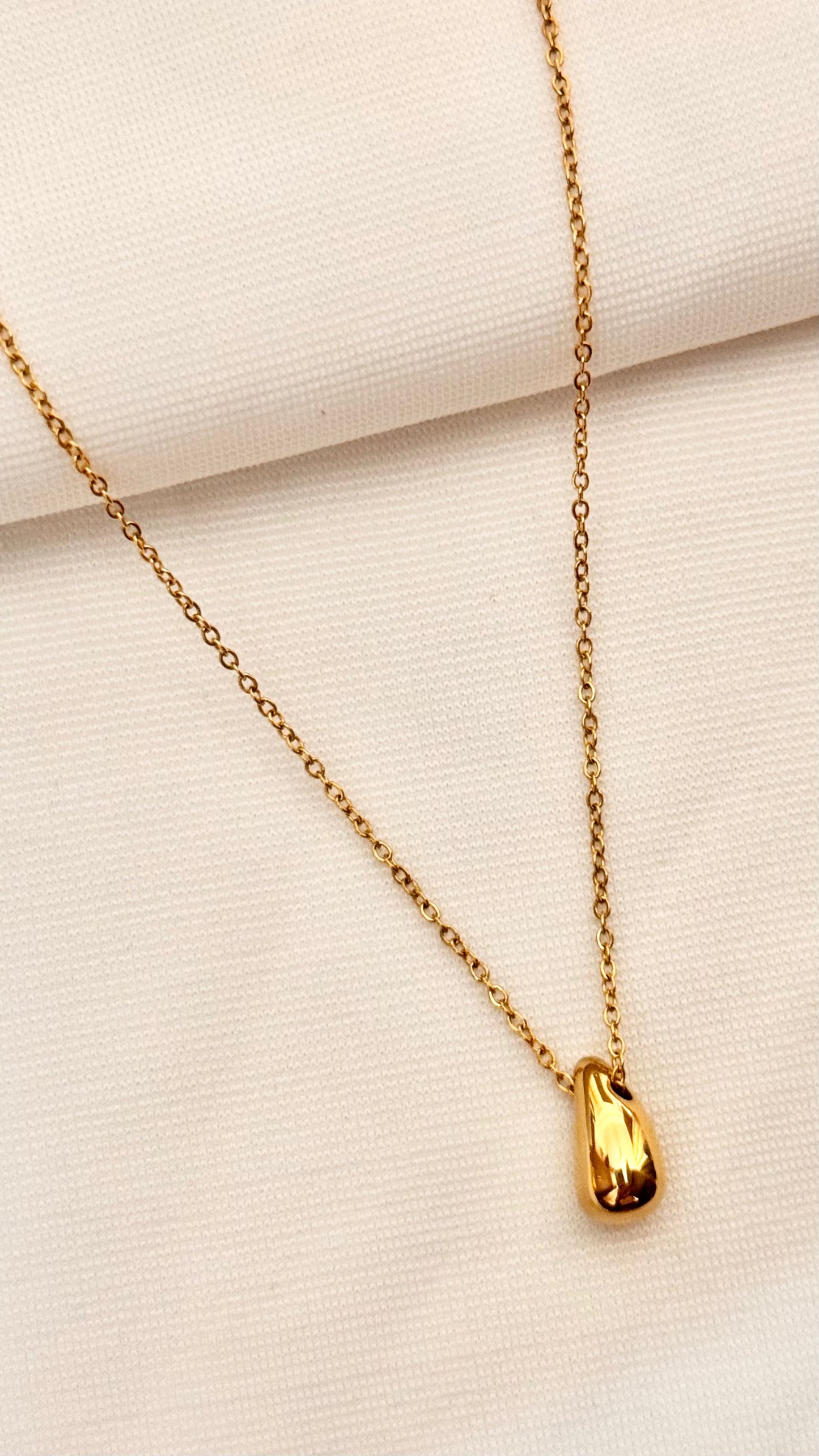 Water Drop Pendant (Anti-Tarnish)