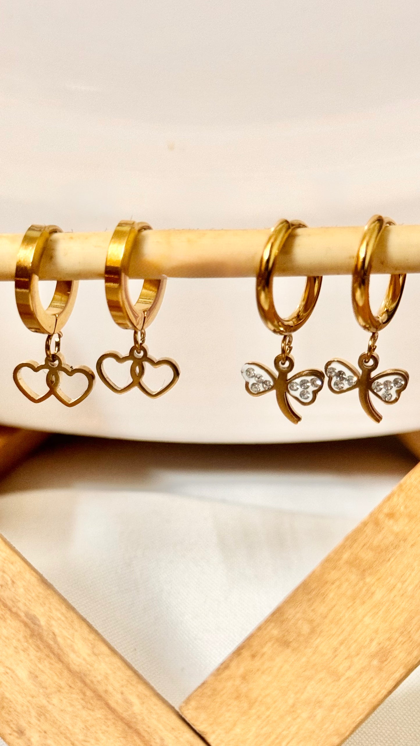 Chic 3-pair Earring Set