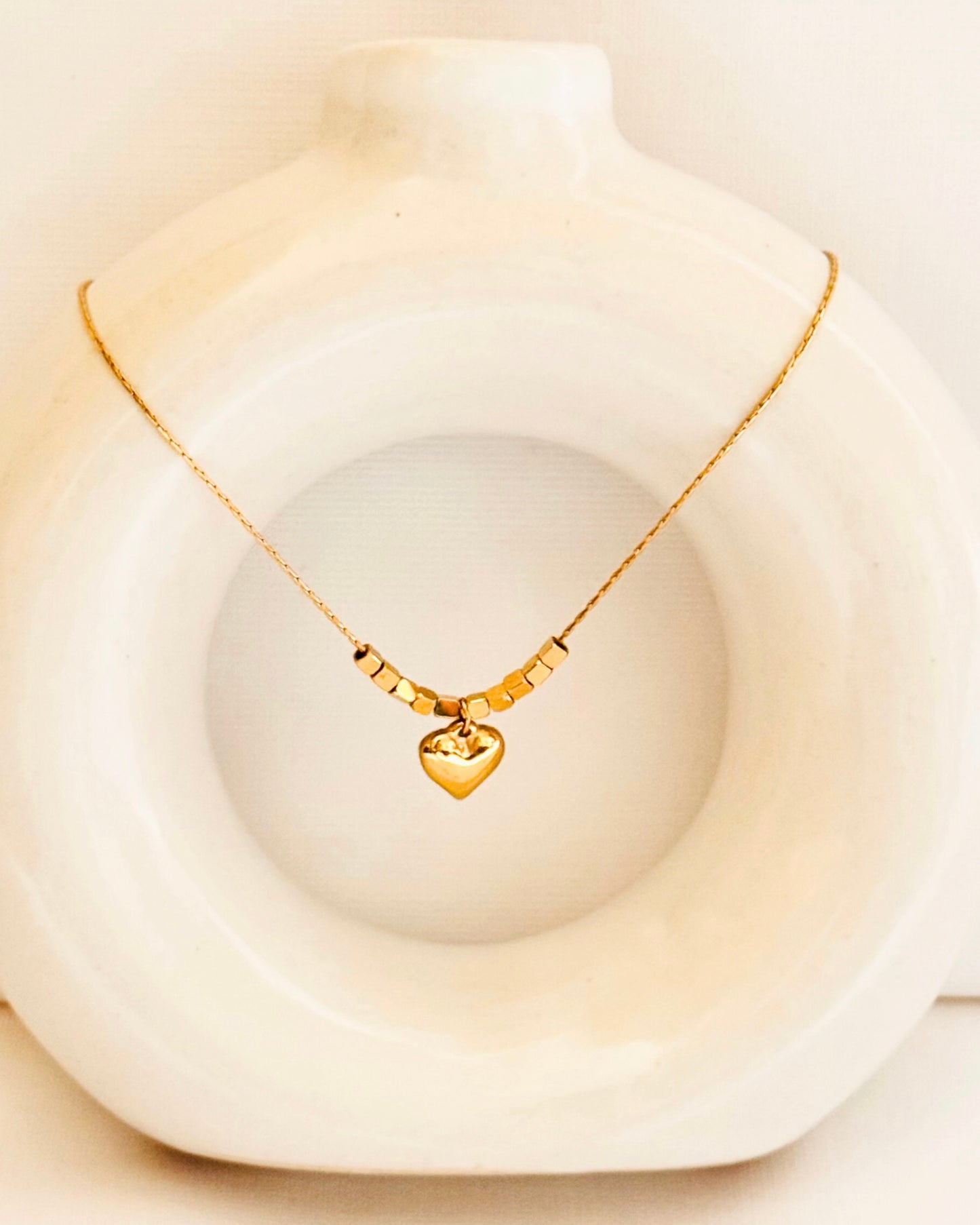 Tiny Sweetheart Pendant (Anti-Tarnish)