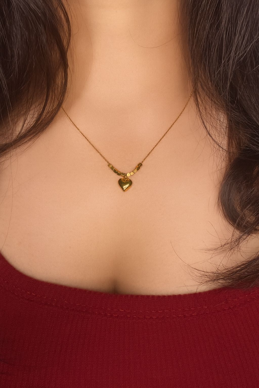 Tiny Sweetheart Pendant (Anti-Tarnish)